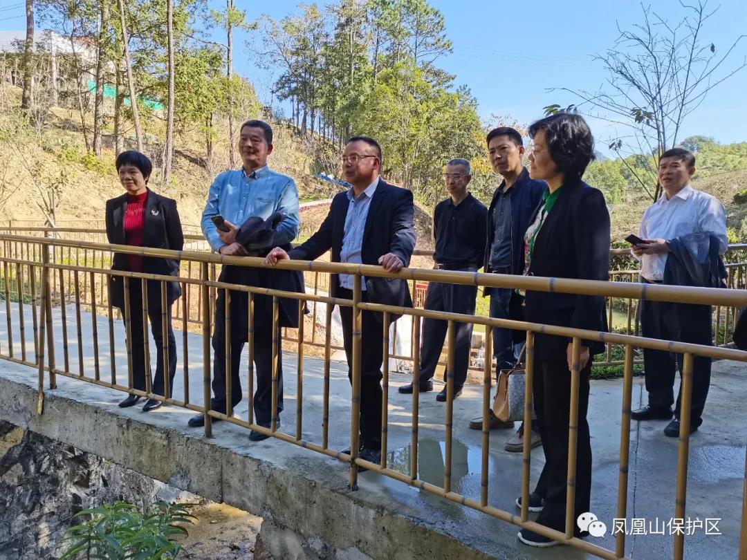 省林業(yè)局調(diào)研組到鳳凰山保護區(qū)調(diào)研